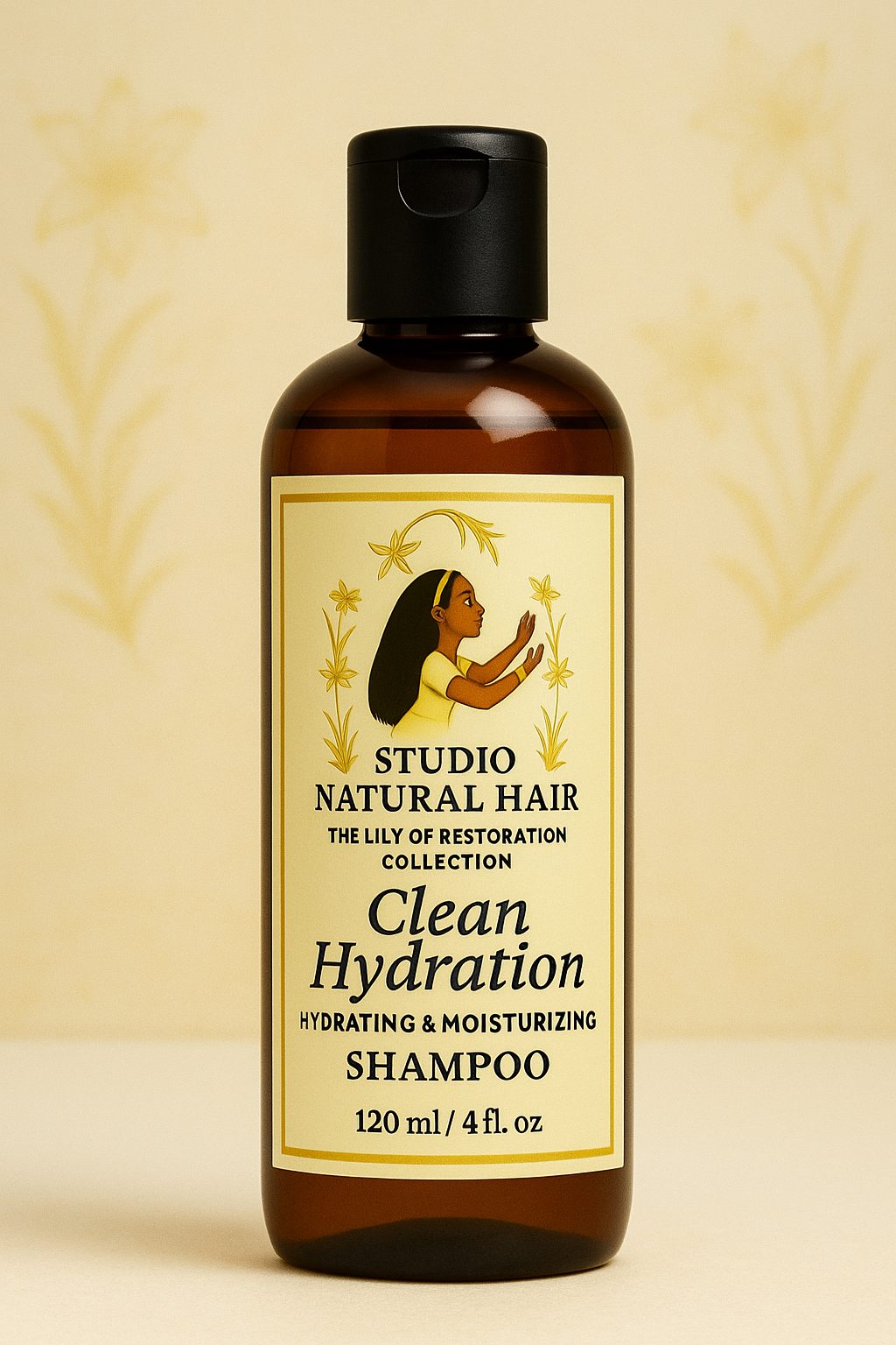 Clean Hydration – Hydrating and Moisturizing Shampoo (120 ml)